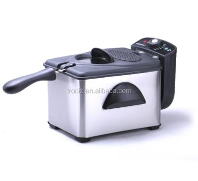 China Car ETL CE GS ROHS LFGB Mini Household Stainless Steel 2.0L Deep Fryer for sale