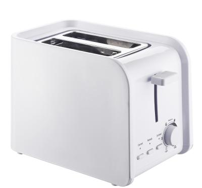 China Household CE RoHS ETL Self Centering Extra Sound Logo Wide Slot 2 Slice Toaster for sale