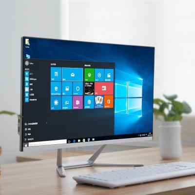 China Business 21.5 Inch SSD 240G Core i5 Monoblock Desktop Computer i5-3340 RAM 4G DDR3 All In One PC Build In Camera Computer for sale