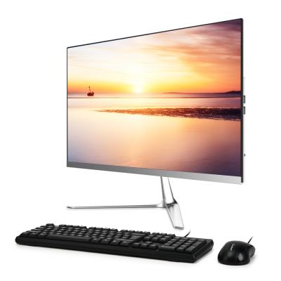 China Touch screen NEW! AIO 23.8inch Computers Monoblock Display i3-4000M OEM All In One Computer Hardware 4G RAM 4G SSD 120GB Desktop All-in-One PC for sale