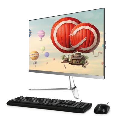 China USB Port OEM 23.8inch PC Gamer All In One PC Computers i7 4960 RAM 8G 512gb SSD Desktop All In One PC for sale