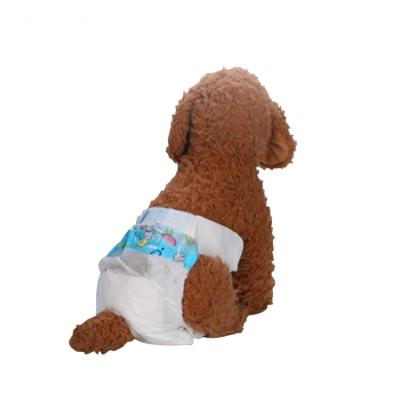 China ISO9001 A Grade Non Woven Topsheet Disposable Pet Diapers For Dogs for sale