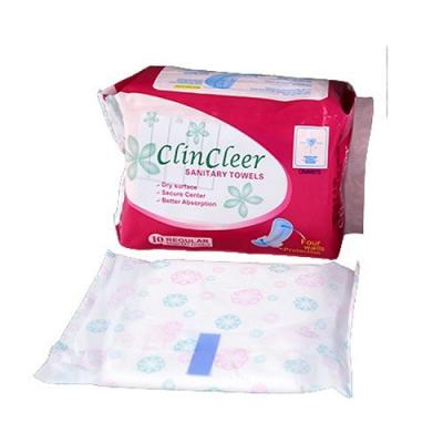 China Absorbente disponible 250ml de la servilleta de Mesh Topsheet Organic Cotton Sanitary en venta