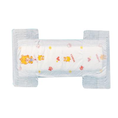 China TUV Hot Rolling Non Woven Baby Pull Up Nappies Super Absorbent for sale