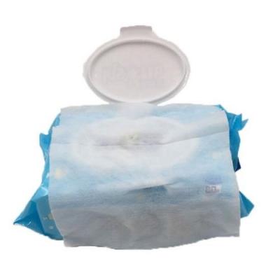 China Chemical Free Newborn Baby Wet Wipes Biodegradable Spunlace Rich In Vitamin E for sale