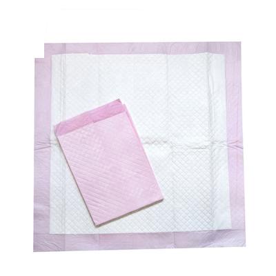 China GMP Non Woven Topsheet Disposable Waterproof Bed Pads For Urinary Incontinence for sale