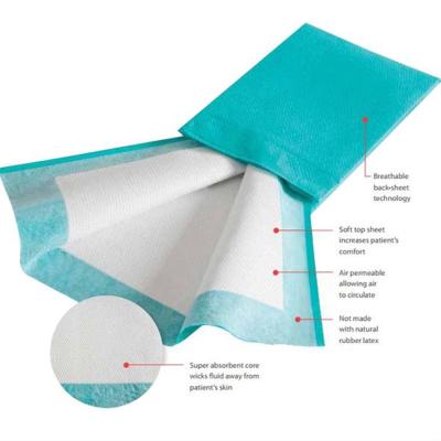 Chine Revêtements changeants jetables absorbants superbes de protection de coussins de lit d'incontinence 45*60cm à vendre