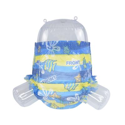 China ODM Ulta Thin Disposable Swim Pants Non Woven Baby Swimming Diapers For Toddlers for sale