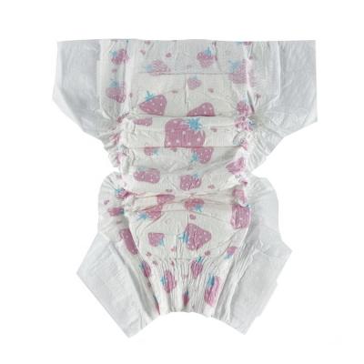 China S / M / L / XL Breathable Soft Baby Diaper With Ultra Thin Absorbent Core for sale