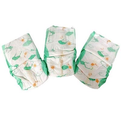 China Customer's Requirement Color S M L XL Soft Baby Diaper For Babies for sale