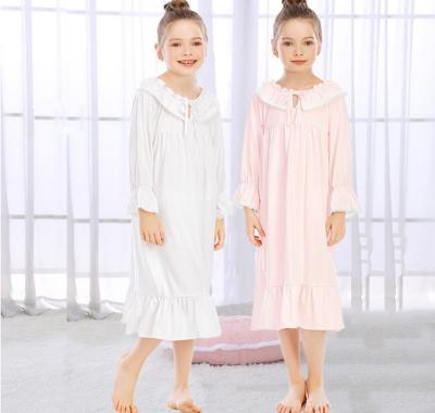 China Wholesale Baju Tidur Anak Kids Pijamas Cotton Girls Boutique Nightgown Summer QUICK DRY Pajamas for sale