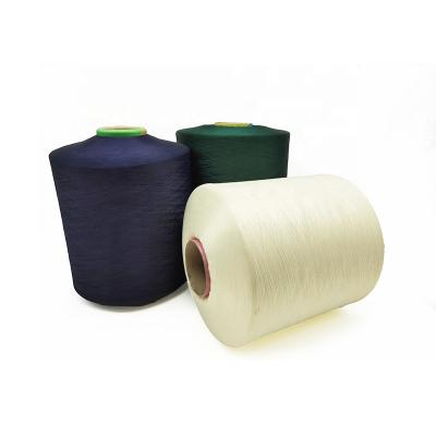 China High Tenacity High Quality Polyester Yarn DTY 150D/48F Polyester Yarn Dope Dyed Yarn For Woven for sale