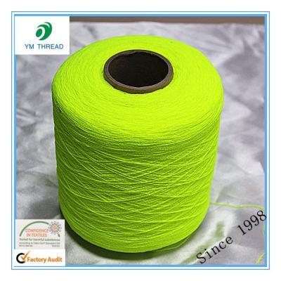 China High Tenacity 100% Polyester Covered Spandex Yarn For Weaving Ribbon for sale