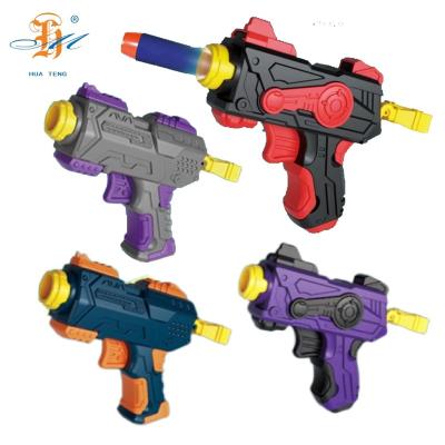 China Hot Selling Assembly DIY Toy Amazon Kids Target Game Gun Toys Blaster Shooting Gun 2 In 1 Soft Bullet Children Gift Age 8+ MINI assembly toy gun for sale