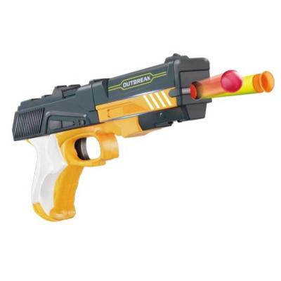 China Hot Selling Assembly DIY Toy Amazon Kids Target Game Gun Toys Blaster Shooting Gun 2 In 1 Soft Bullet Children Gift Age 8+ MINI assembly toy gun for sale