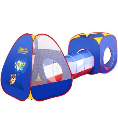 China Soft Toy Selling Well Children Tent House With Tunnel For Outdoor Indoor Toys for sale