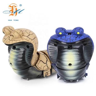 China Hot Selling Plastic MINI Pet Novelty Toys Animals Funny Remote Control Toys Simulation Cobra Infrared Remote Control Kids and Pet Toys for sale