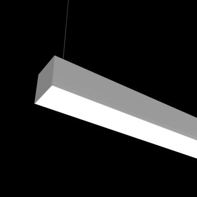 China Modern AC110V/220V 6 Inch Classic Pendant Light With Low UGR Acrylic Lens Custom Design LED Direct Light Linear Light for sale