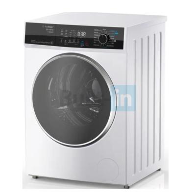 China Hotel 60cm 8KG Front Load Washing Machine Fully Integrated Automatic Low Noise White 16 Motor Washing Programs for sale