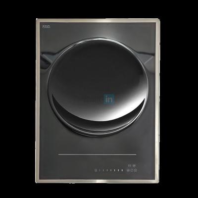 China Hotel 38CM E.G.O GERMAN integrated. INDUCTION TECHNOLOGY SCHOTT CERAN SINGLE GLASS WOK HOB for sale