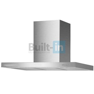 China Hotel High Airflow T Shape Rangehood Kitchen Appliances 90CM Stainless Steel Integrated Light Aluminum Housing Motor LED for sale