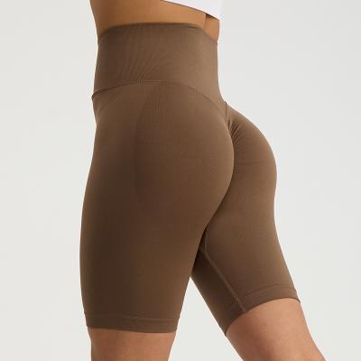 China 2023 Breathable New High Waisted Yoga Shorts Shorts Seamless Yoga Pants Sports Leggings Sets Yoga Shorts Women for sale