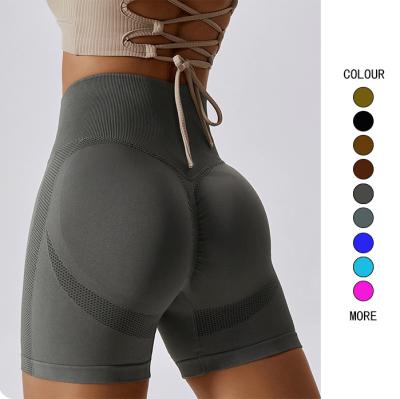 China Wholesale Breathable Border High Waist Yoga Shorts Gym Short Panty Short Legging Yoga Shorts For Women Sport Wear for sale