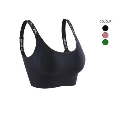 China Wxxx Style Customization Bra Sweat-Wicking Western Sexy Seamless Sports Bra Sexy Fitness Yoga Sets for sale