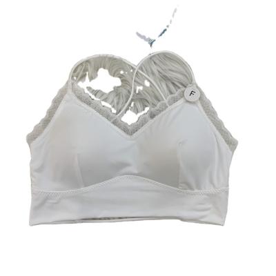 China Hot Selling High Quality Seamless Bra For Women Ice Silk Removable Bra Padded Daily Underwear for sale