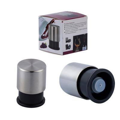 China Disposable Red Wine Stopper Vacuum Wine Stopper Vacuum Pump Cap Factory Made Wine Bottle for sale