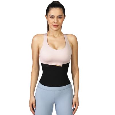 China 2022 Universal Elastic Waist Wrap Band Ladies Latex Waist Trainer Tummy Control Shaper Popular Slimming Elastic Trainer for sale