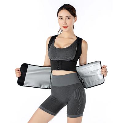 China Compressed 2022 Women Sauna Suit Gym Slimming Sweat Vest Body Wrap Shaper for sale