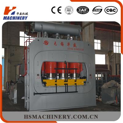 China Factory Durable Short Cycle Hydraulic Hot Press Machine For Furniture Board for sale