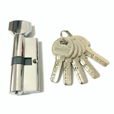 China 70mm  Single open Zinc Cylinder Lock for sale