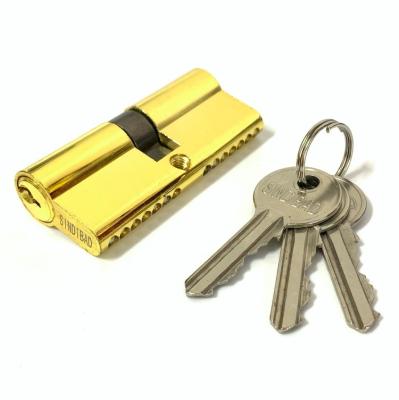 China 70mm  Double open Zinc Cylinder Lock for sale