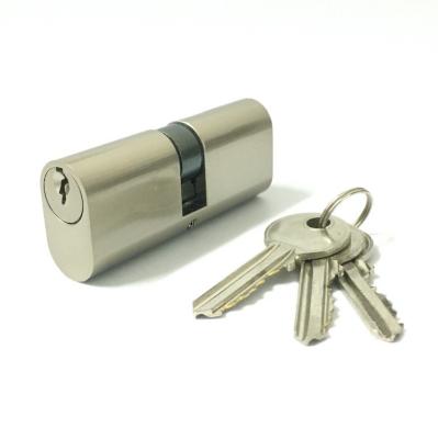 China 75mm  Big Oval Brass Cylinder Lock for sale