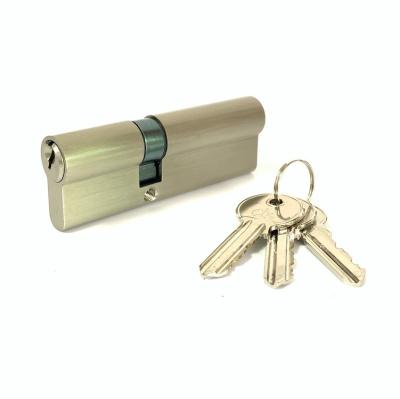 China 90mm  Double open Brass Cylinder Lock for sale