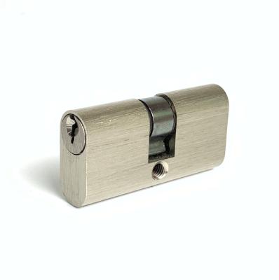 China 54mm 60mm  Small Oval Brass Cylinder Lock for sale