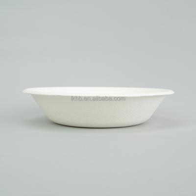 China Compostable Biodegradable Under 90 Day Food Container Salad Disposable Compostable Paper Soup Bowls for sale