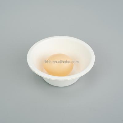 China Compostable Biodegradable Within 90 Days Disposable Biodegrad Salad Bowl Sugarcane Bagasse Pulp for sale