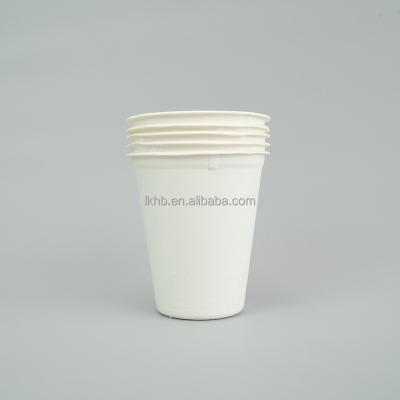 China Compostable Biodegradable Within 90 Days Custom Eco Friendly Bagasse Coffee Disposable Cereal Bagasse Cup For Water for sale