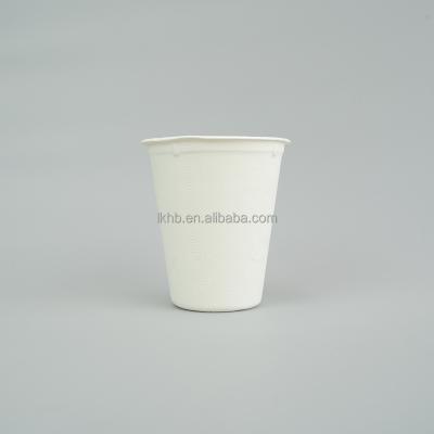 China Compostable Biodegradable Within 90 Days 100% Compostable Bagasse Paper Cup Disposable Biodegradable Cups Cold/Hot Coffee Cane for sale