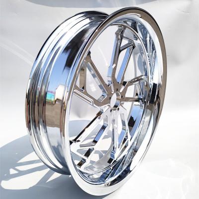 China Motorcycle 6061 T6 Forged Alloy Wheels 21*5.5 Custom Design Rims for sale