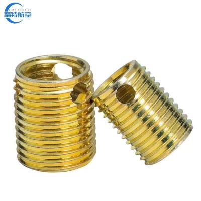 China 500pcs/bag High Strength Selftapping Slotted Insert Insert Self Tapping Thread Fasteners Insert for sale