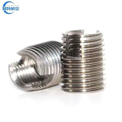 China Unc/Unf Free Running Self-Tapping Threaded Insert for Metal T/T Payment Type and Other Name Tanged Thread Inserts for sale