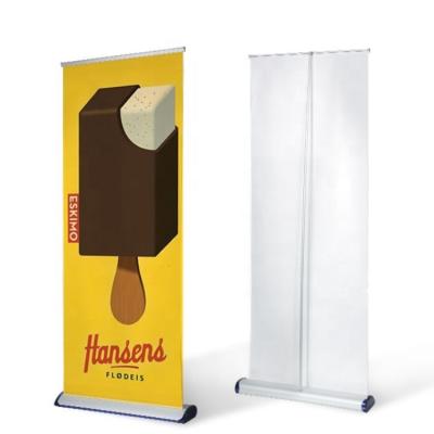 China Hot Sale AD Gold Advertising Pull Up Banner Digital Stand Roll 60x160 for sale