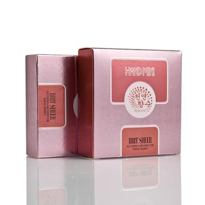 China Recycled Materials Accept Customs Service Perfume Kraft Luxury Soap Gift Set Cardboard Kraft Paper Box for sale