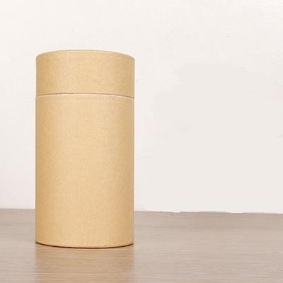 China Recyclable Cylinder Horse Paper Tube Essential Oil Tea Round Box For Rose for sale