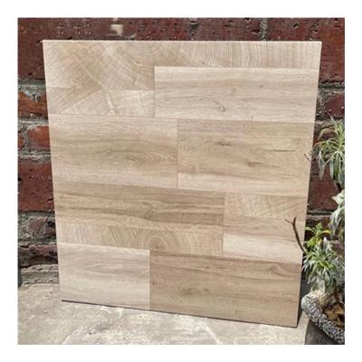 China Factory Supply 500*500 Very Smooth Natural Wood Grain Antique Ceramic Wood Rustic Tiles for sale