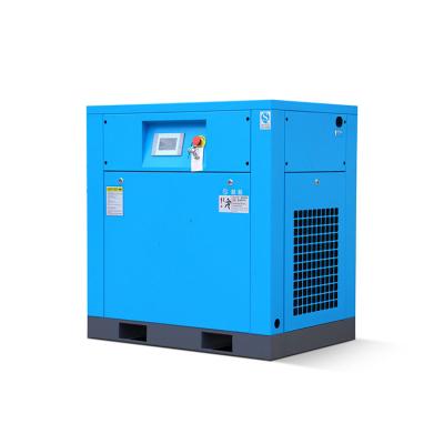 中国 10HP 7.5Kw ディーゼル回転螺旋式空気圧縮機 ポンプタンク 工業用 販売のため